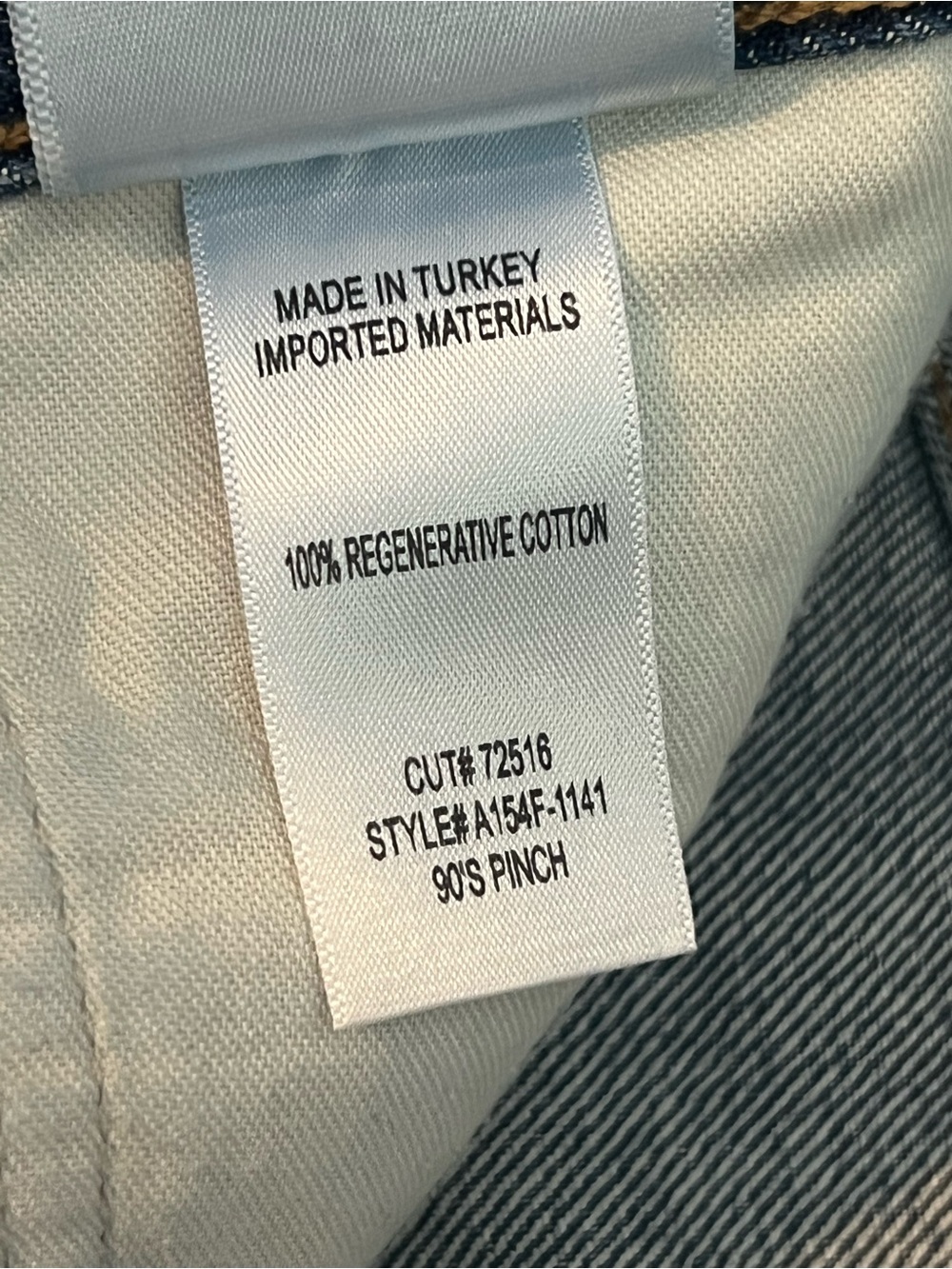 AGOLDE 90'S PINCH WAIST HIGH RISE STRAIGHT IN RANGE. Size 30. NWOT - Picture 10 of 16